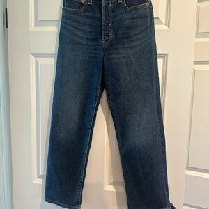 Levis Straight Ribcage Jeans Size 27